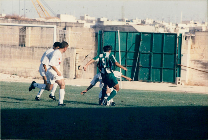 Valletta 2 vs Floriana 2 - Vintage Photograph