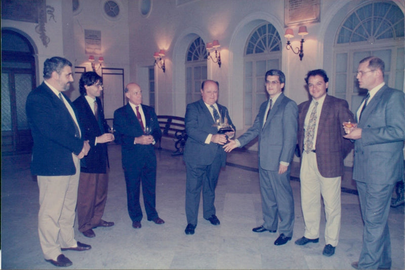 Reception at the Chamber of Commerce - Vintage Photograph