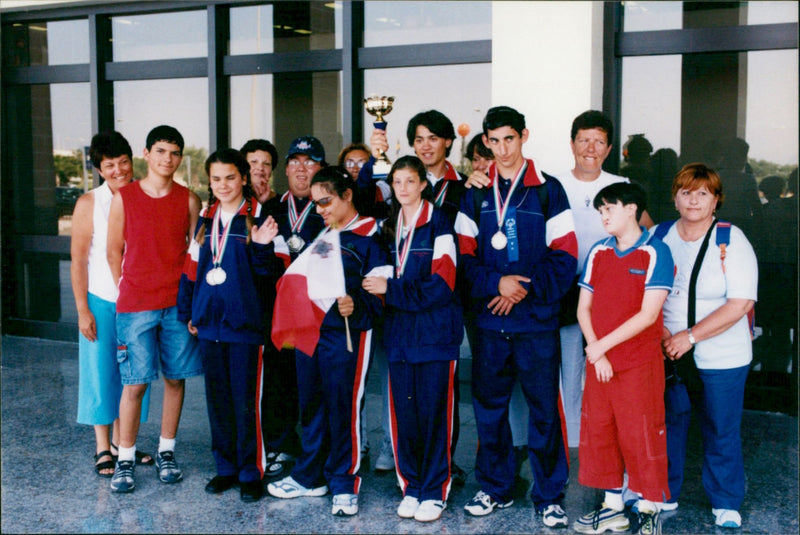 Special Olympics Team - Vintage Photograph