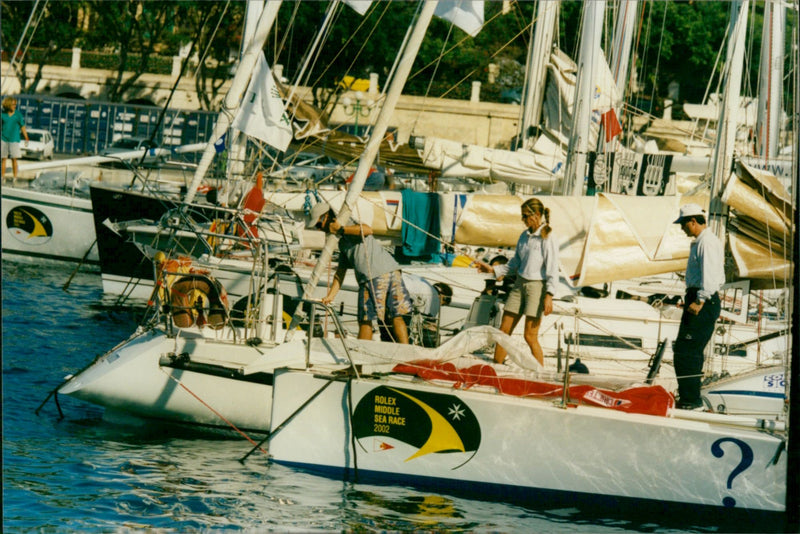 Rolex Middle Sea Race 2002 - Vintage Photograph