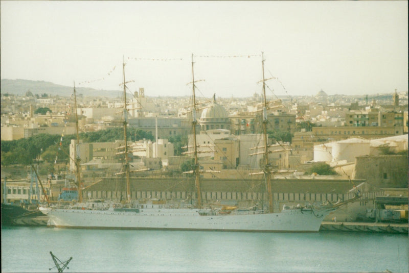 Sailing Ship, Sedov Russian - Vintage Photograph