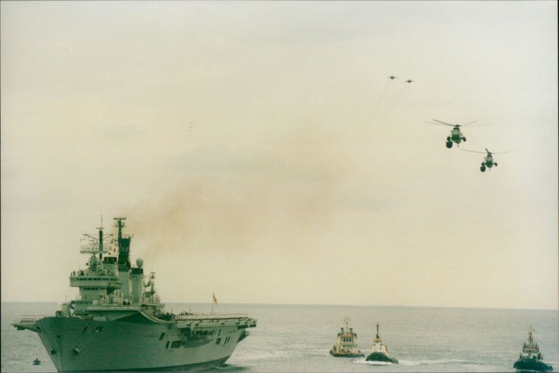 Ark Royal - Vintage Photograph