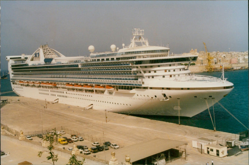 Golden Princess Hamilton Cruise liner - Vintage Photograph