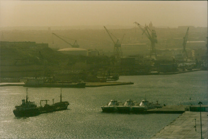 Harbour Pilots' Dispute - Vintage Photograph