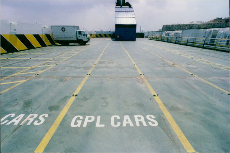 Grimaldi Ferries - Vintage Photograph
