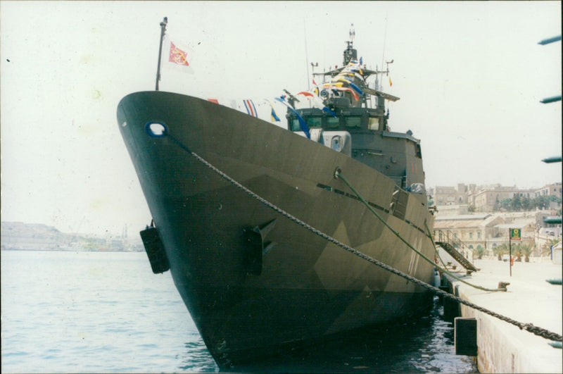 SECOND AIRCRAFT SHIP CHARLES OPERA - Vintage Photograph