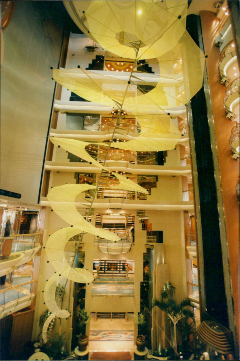 Brilliance of the Seas cruise liner - Vintage Photograph