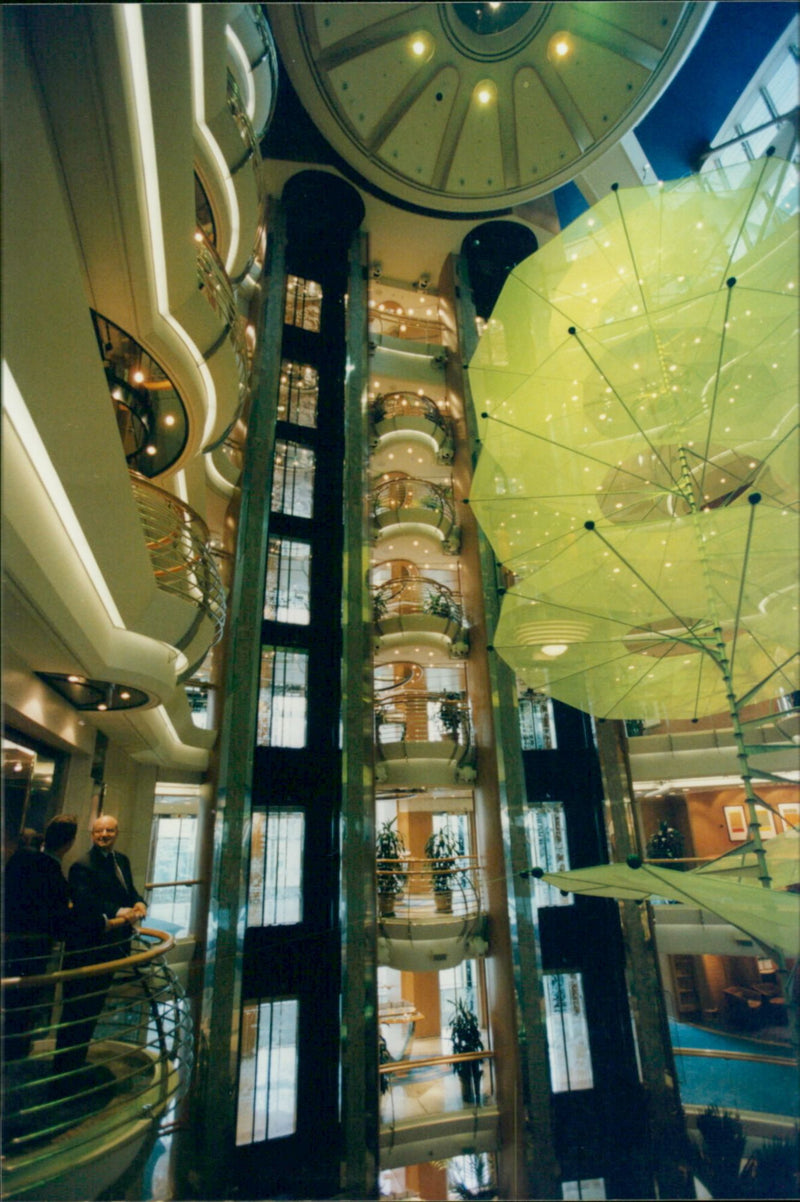 Brilliance of the Seas cruise liner - Vintage Photograph