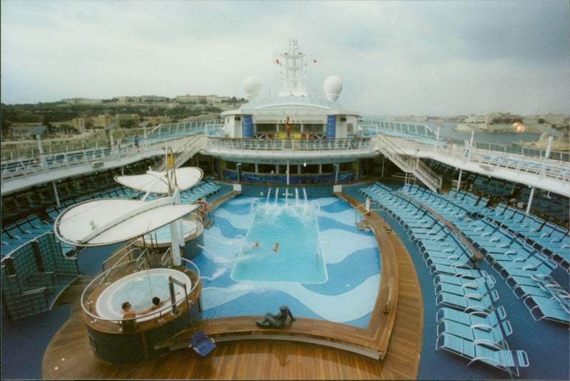 Brilliance of the Seas - Vintage Photograph