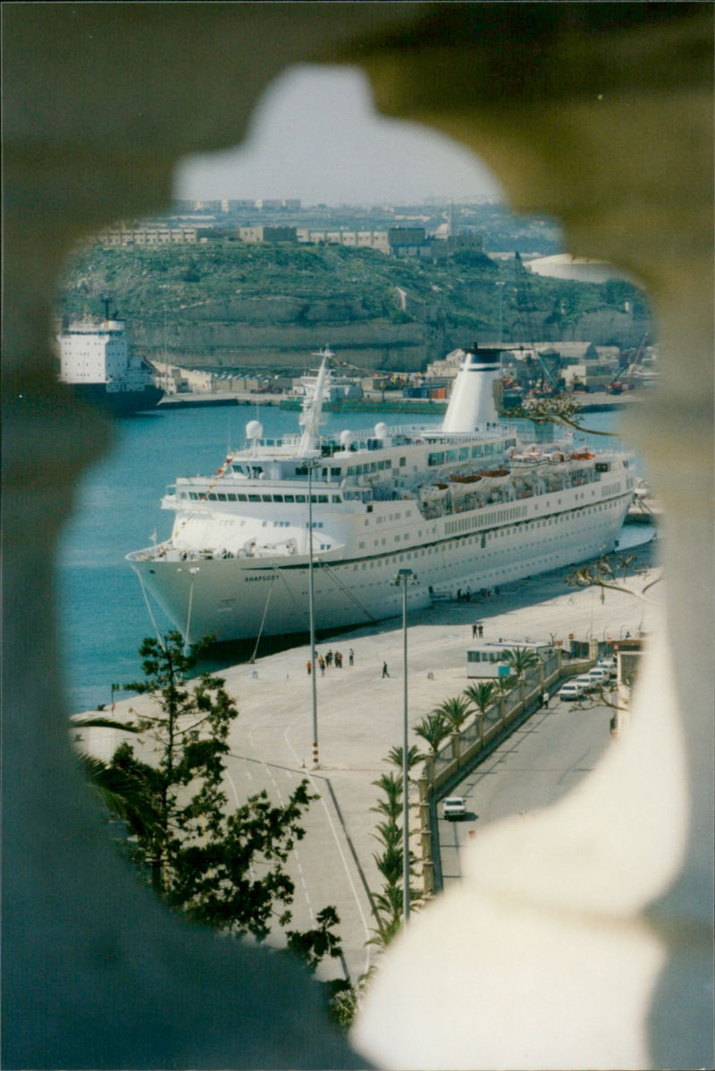 The M.V. Rhapsody - Vintage Photograph