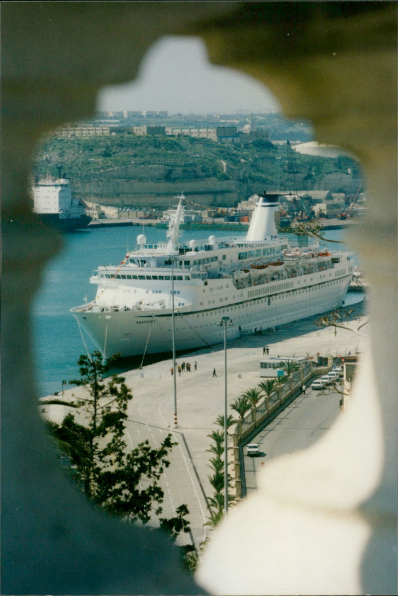 The M.V. Rhapsody - Vintage Photograph