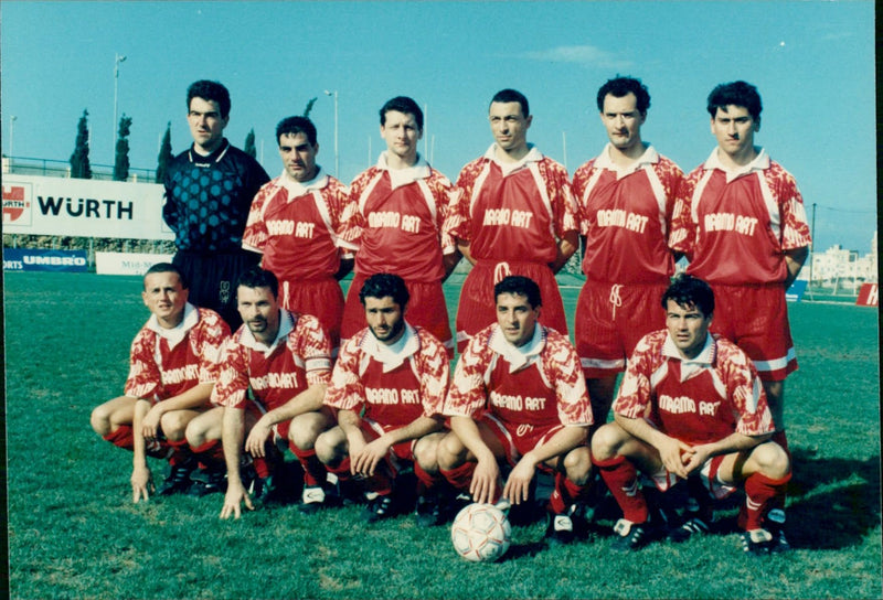 Lija Athletic Football Team - Vintage Photograph