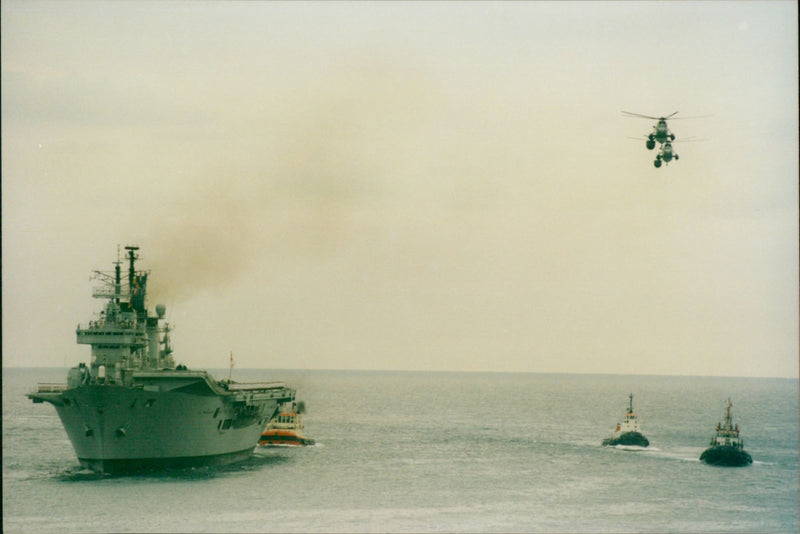 Ark Royal - Vintage Photograph
