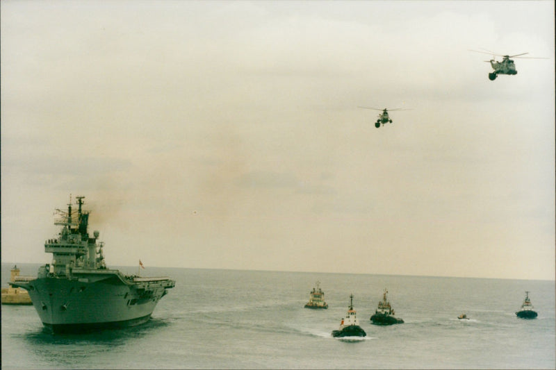 Ark Royal - Vintage Photograph