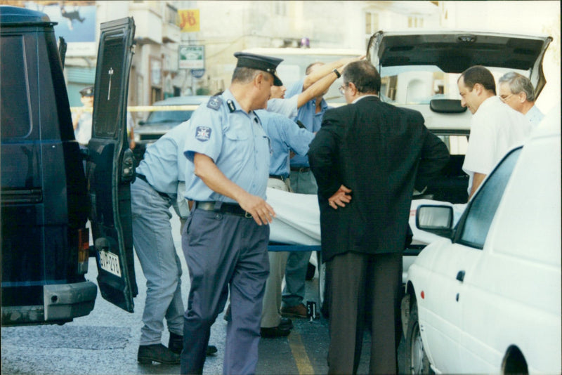 Alphonse Ferriggi Murder - Vintage Photograph