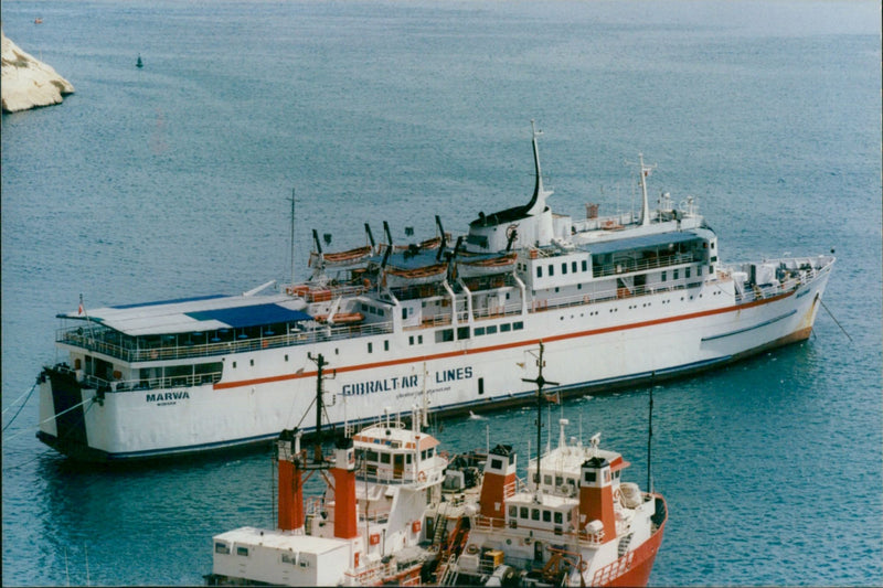 Gibraltar Lines - Vintage Photograph