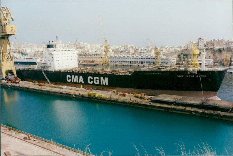 CMA CGM - Vintage Photograph