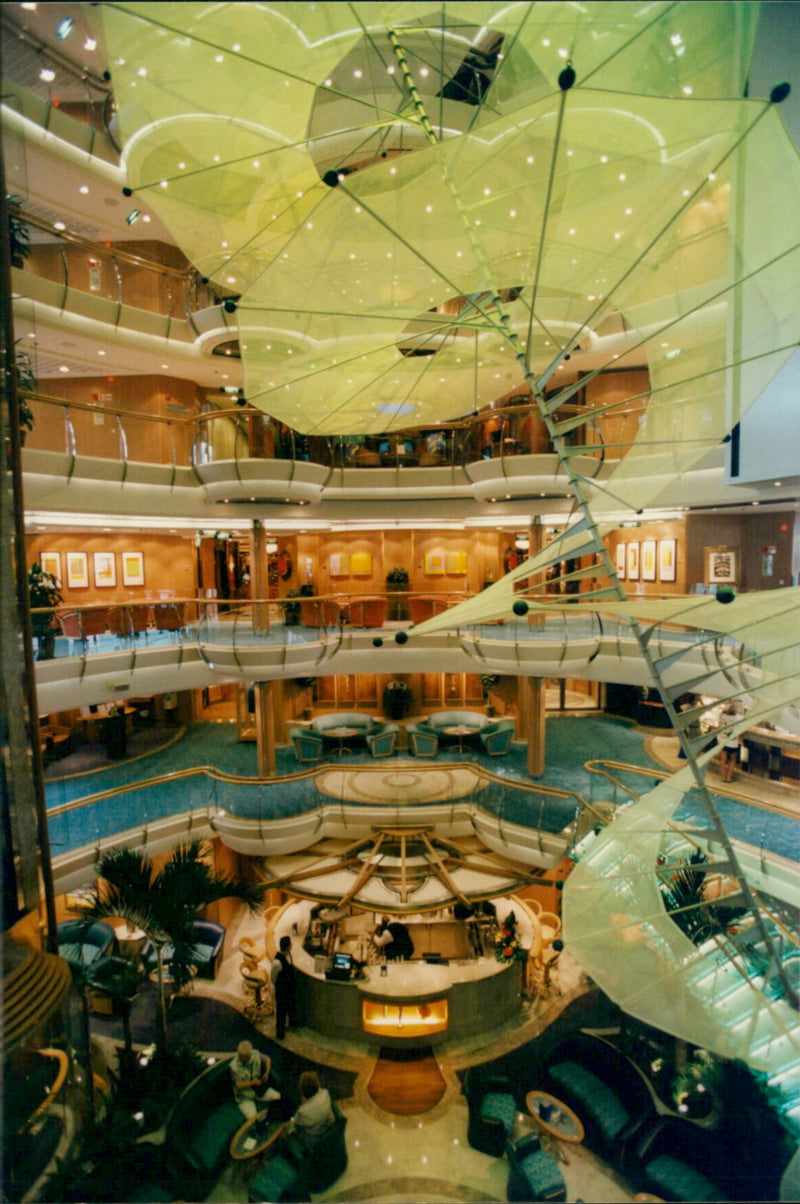 Brilliance of the Seas cruise liner - Vintage Photograph