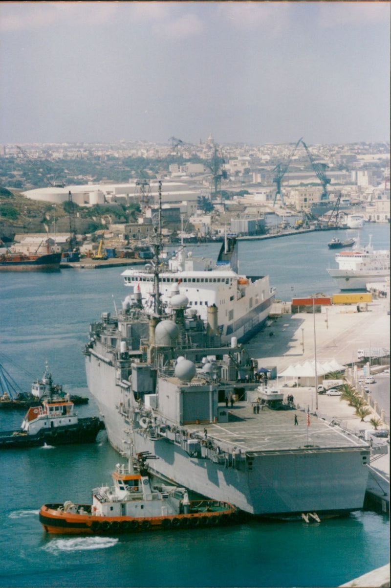 USS La Salle. - Vintage Photograph