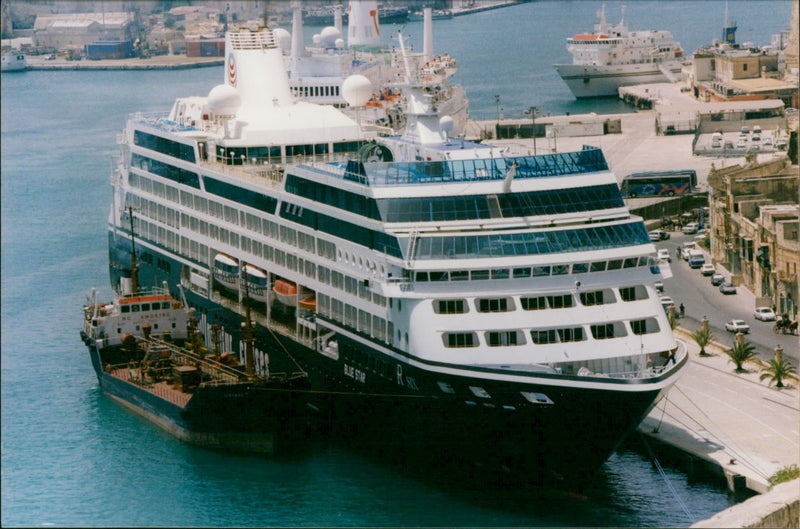 MV R Six Blue Star - Vintage Photograph