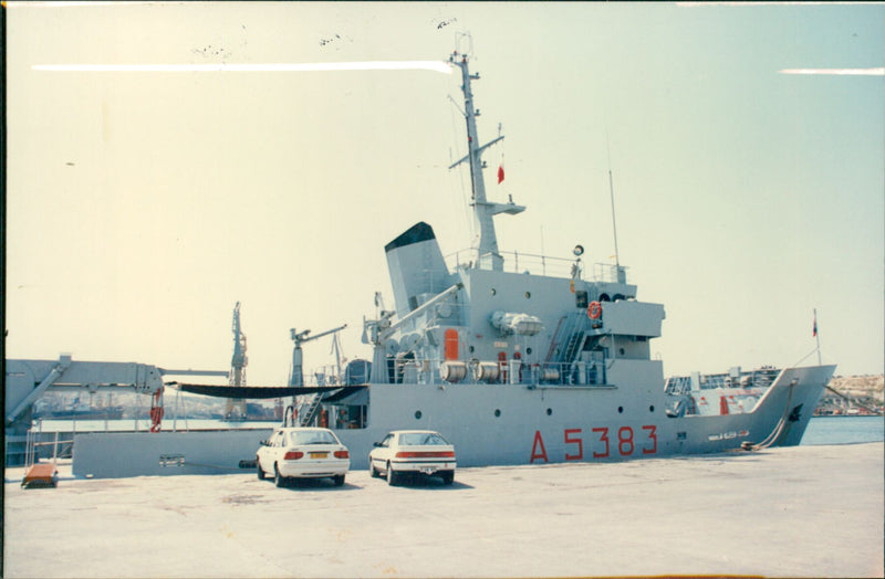Naval Ships (Italian Vessels) - Vintage Photograph
