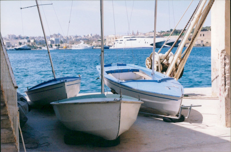 Club Sailing Boats - Vintage Photograph