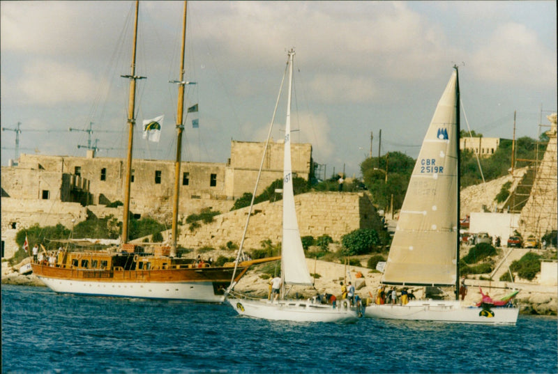 Rolex Middle Sea Race 2002 - Vintage Photograph