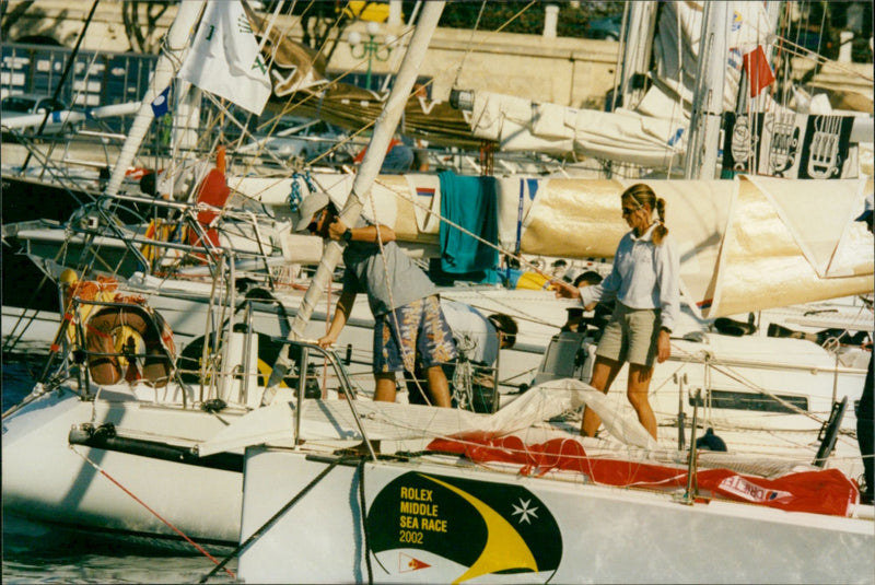 Rolex Middle Sea Race 2002 - Vintage Photograph