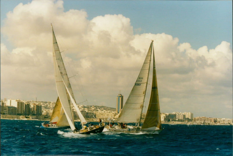 Rolex Middle Sea Race 2002 - Vintage Photograph