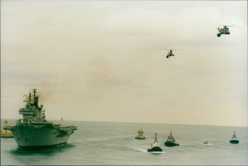 Ark Royal - Vintage Photograph