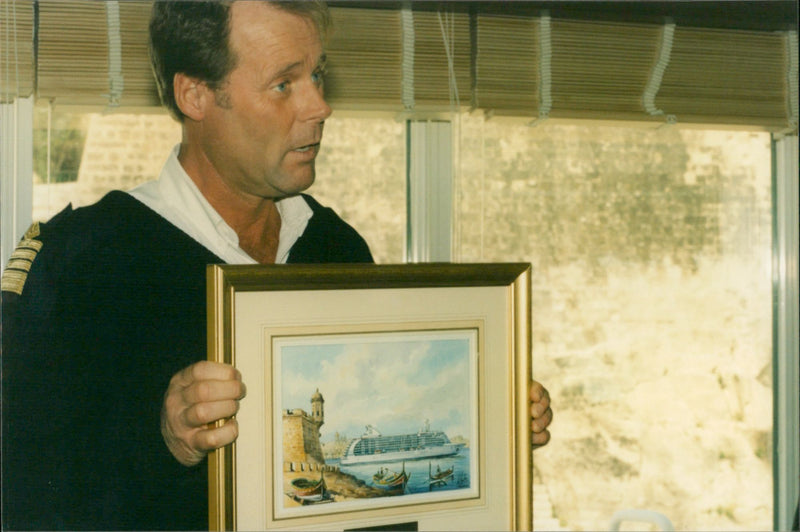 Seven Seas Voyager - Vintage Photograph