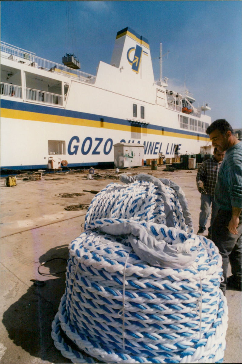 GOZO A VNEL LINE MALITA MIT - Vintage Photograph