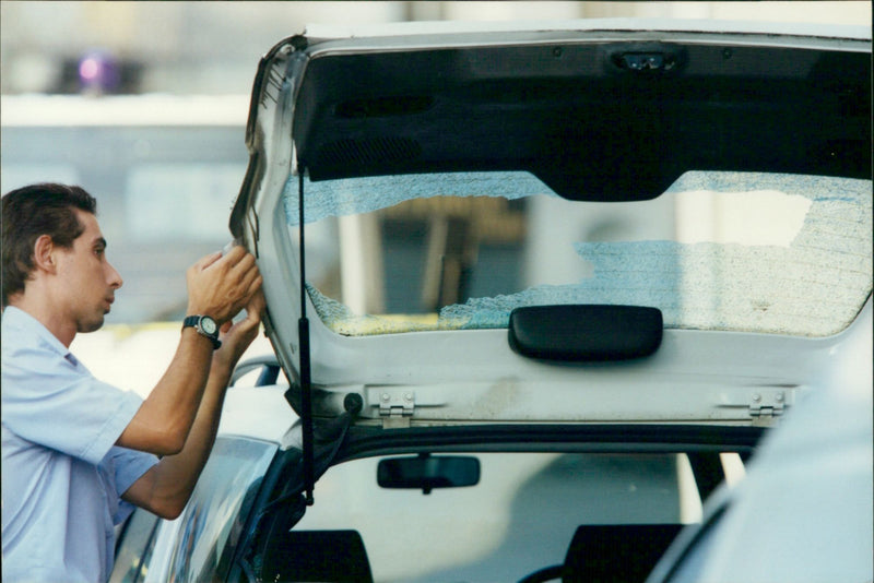 Alphonse Ferriggi Murder - Vintage Photograph