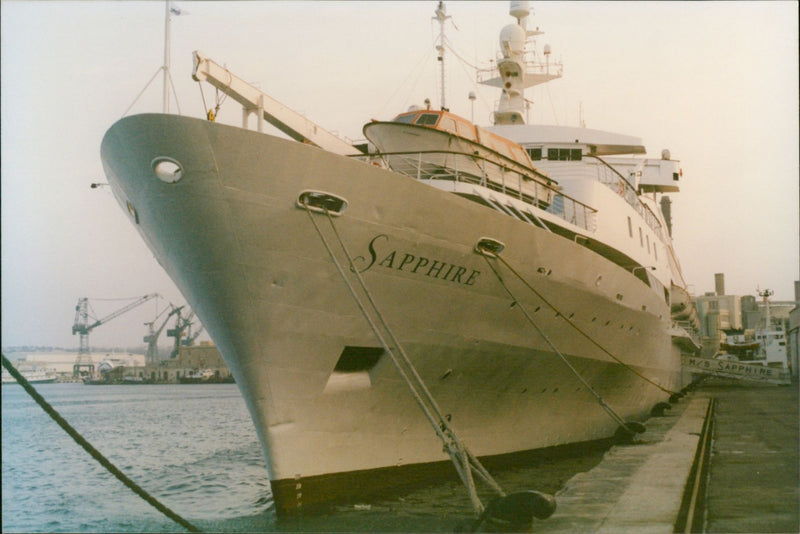 Mv Sapphire - Vintage Photograph