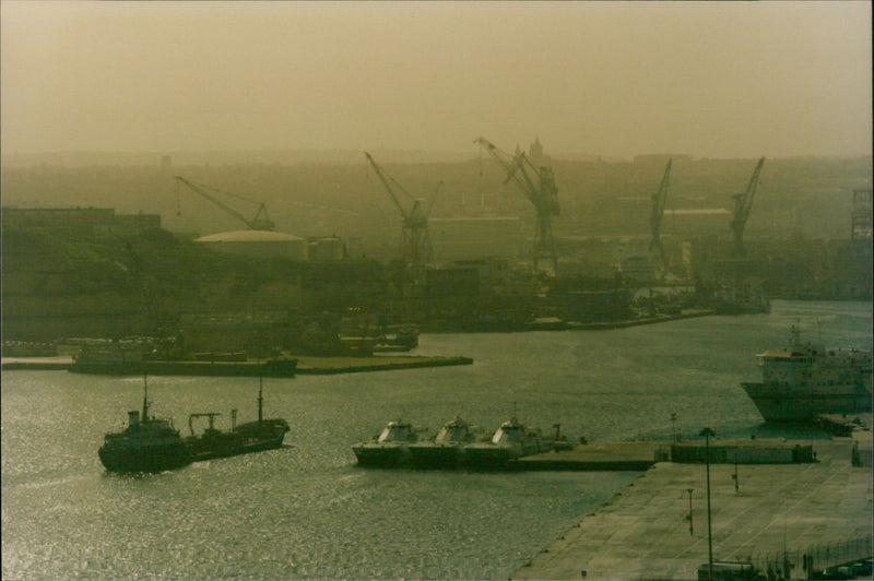 Harbour Pilots' Dispute - Vintage Photograph