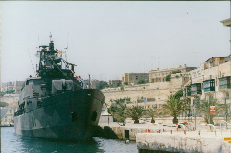 SECOND AIRCRAFT SHIP CHARLES OPERA - Vintage Photograph