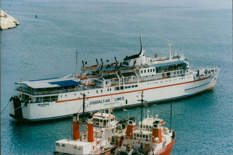 Gibraltar Lines - Vintage Photograph