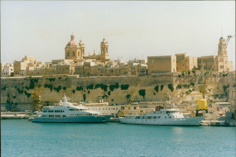 Yachts - Vintage Photograph