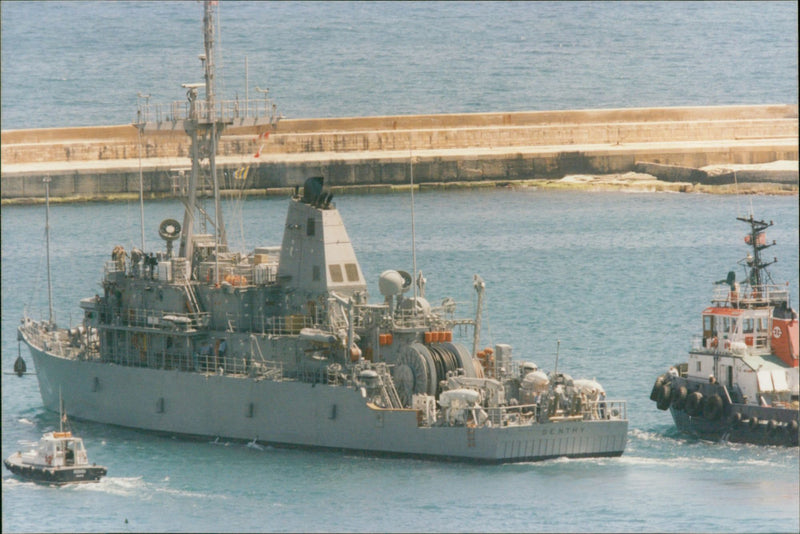 Troy Ship Minesweeper - Vintage Photograph
