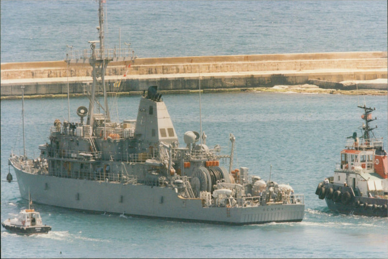 Troy Ship Minesweeper - Vintage Photograph