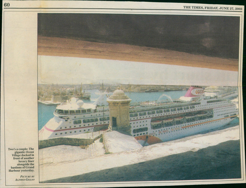 Ocean Village - Vintage Photograph