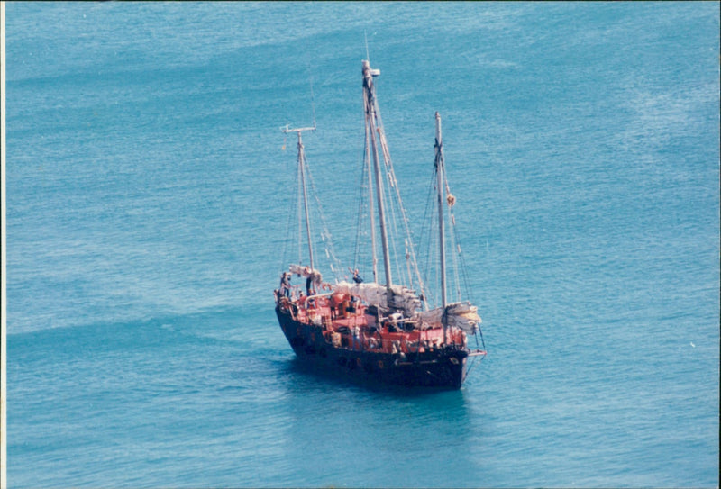 Schooner - Vintage Photograph
