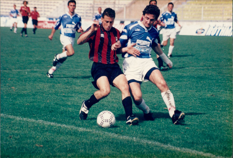 Hamrun S. 4 vs Zurrieq F.C. 2 - Vintage Photograph