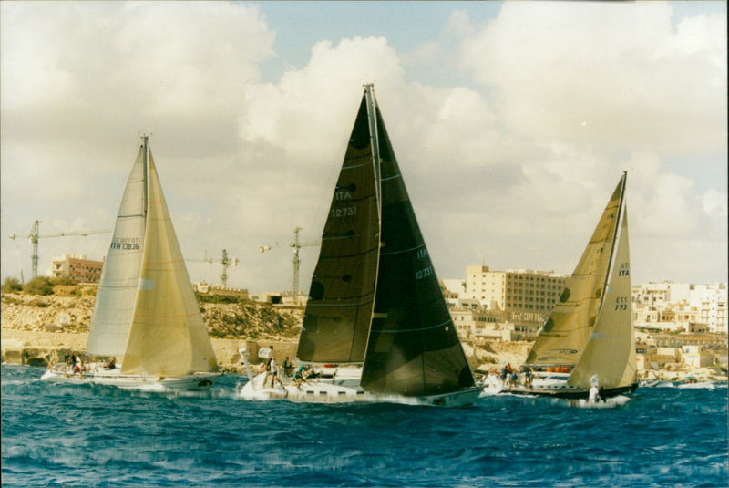 Rolex Middle Sea Race 2002 - Vintage Photograph