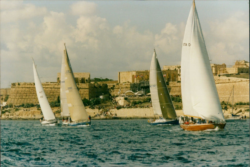 Rolex Middle Sea Race 2002 - Vintage Photograph