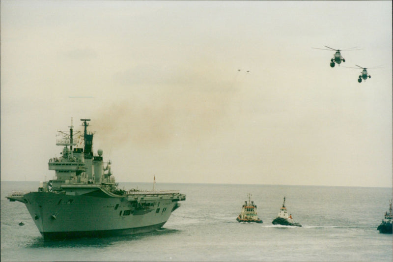 Ark Royal - Vintage Photograph