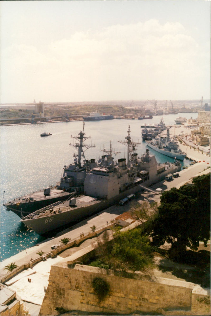 Grand Harbour - Vintage Photograph