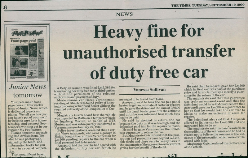 Alphonse Ferriggi Murder - Vintage Photograph