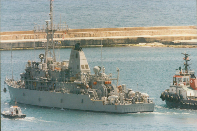 Troy Ship Minesweeper - Vintage Photograph