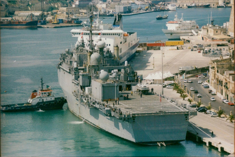 USS La Salle. - Vintage Photograph